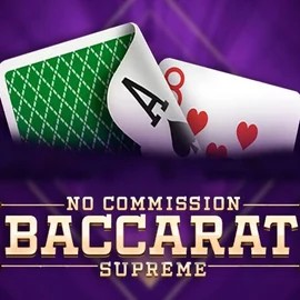 Baccarat Supreme logo by OneTouch Games Nyxbets Casino