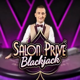 Official Live Casino logo: Blackjack Salon Privé by Ezugi at Nyxbets Casino
