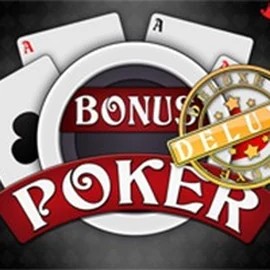 Try Bonus Poker Deluxe - 3 Hands slot by RTG (Reel Time Gaming) on nyxbetts.nl – logo image