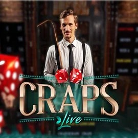 Live Craps by Evolution, showcased at nyxbetts.nl – game logo