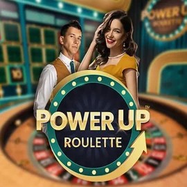 PowerUP Roulette online game logo by Pragmatic Play on nyxbetts.nl